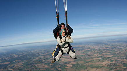 7 000 Feet Tandem Skydive In Suffolk