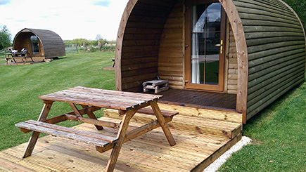 One Night Stay In A Camping Pod For Two In Yorkshire