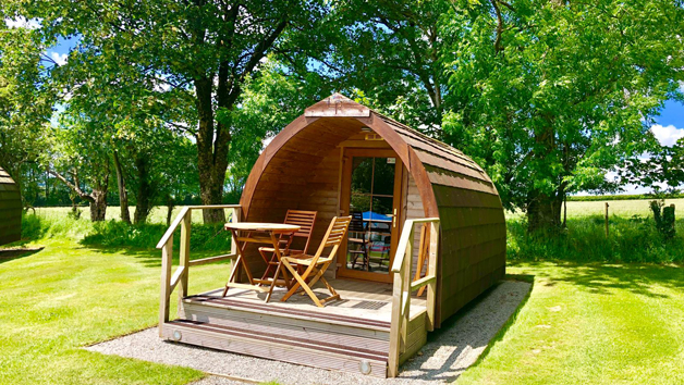 One Night Stay In A Super Camping Pod For Two In Devon