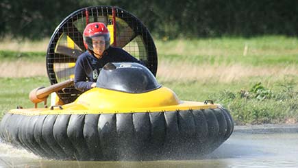 One-to-one Hovercraft Thrill