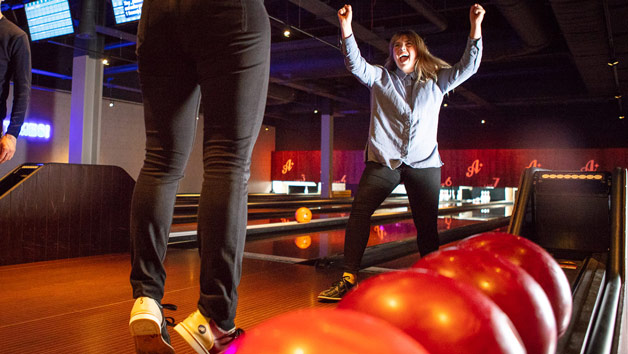 A Game Of Bowling With A Two Course Meal And A Cocktail For Two At All Star Lanes