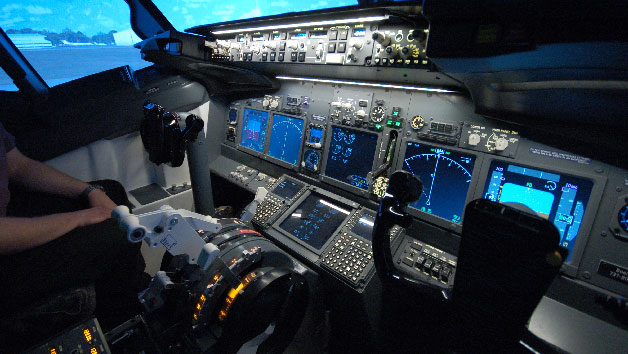 Plane Landing Flight Simulator For One At Jet Sim School