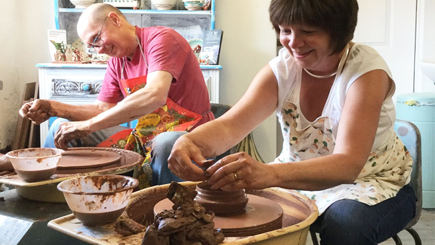 Potters Wheel Workshop Experience For Two At Eastnor Pottery