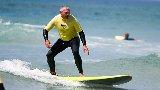 Private Surf Lesson For One At Smart Surf School  Cornwall