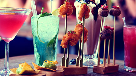 Revolution Bars Cocktail Masterclass And Three-course Meal For Two In Manchester