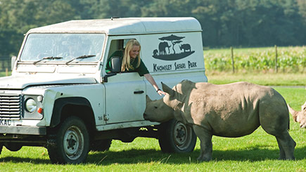 Rhino Encounter At Knowsley Safari Park