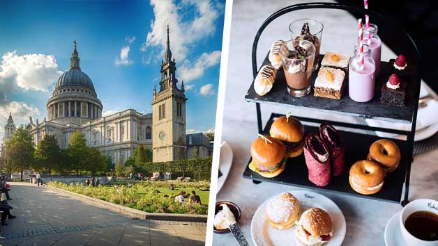 St Pauls Cathedral Entry And Gin Afternoon Tea At Malmaison London For Two