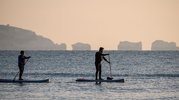 Stand Up Paddle Boarding At The New Forest Paddle Sport Company For One