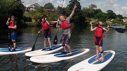 Stand Up Paddleboarding For Two In Bristol
