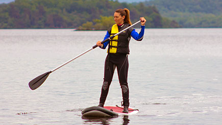 Stand Up Paddleboarding In Loch Lomond