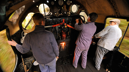 Steam Train Footplate Ride Experience At Mid Hants Railway Alresford Hampshire