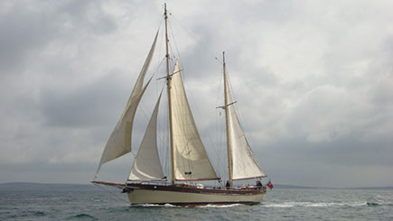 Tall Ship Sailing Day For Two In Scotland