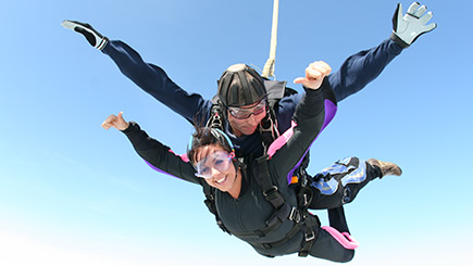 Tandem Skydiving In Suffolk