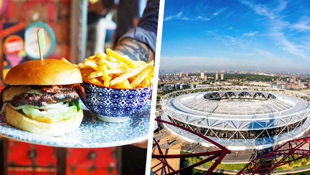 The Arcelormittal Orbit Skyline View With Three Course Meal At Cabana For Two