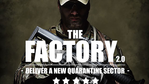 The Factory Zombie Infection Experience For One