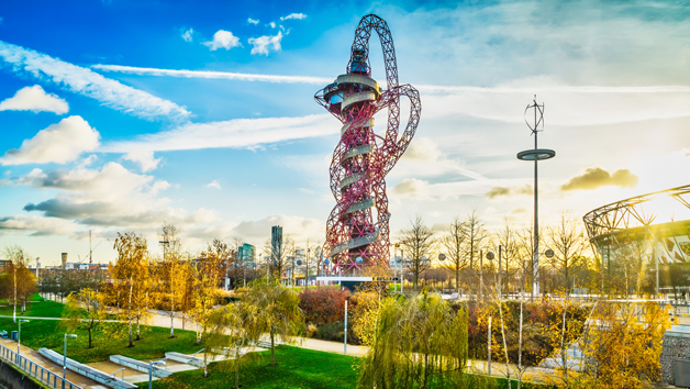The Slide At The Arcelormittal Orbit With Hot Drink And Cake For Two  London