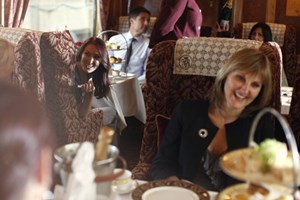 Afternoon Tea For One On The Northern Belle Luxury Train