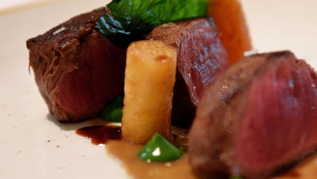 Three Course Dinner With A Glass Of Wine At Cotswold House Hotel