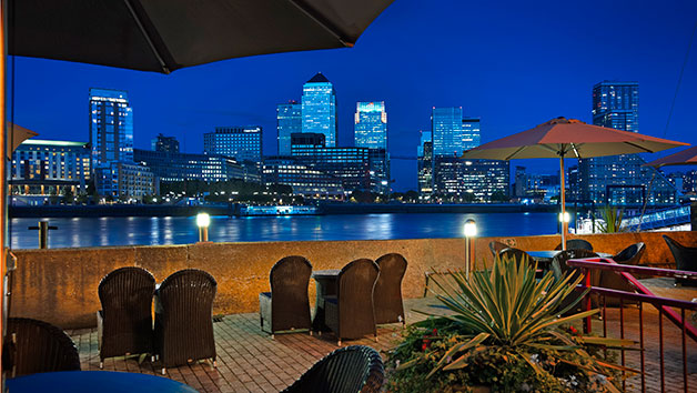 Three Course Meal With Wine For Two At Hilton London Docklands Riverside