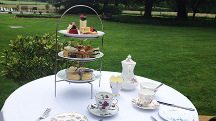 Afternoon Tea For Two At Esseborne Manor Hotel