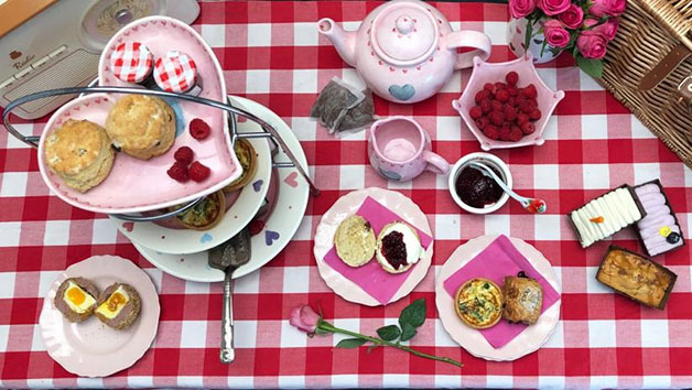 Traditional Afternoon Tea For Two At Home With Piglets Pantry