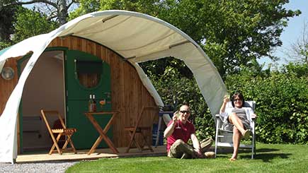 Two Night Camping Pod Break For Two In Somerset