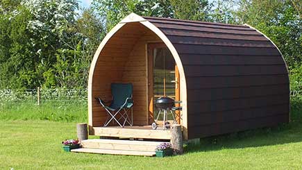Two Night Camping Pod Break For Two In Worcestershire