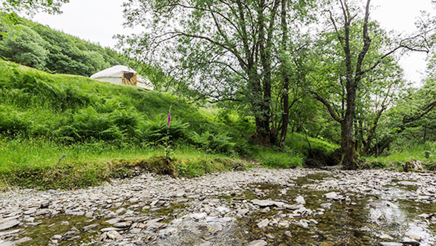 Two Night River Yurt Retreat For Two In Wales