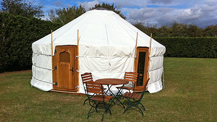 Two Night Yurt Break For Two At Suffolk Retreats