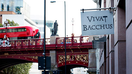 Two-course Dinner And Wine Flight For Two At Vivat Bacchus  Farringdon