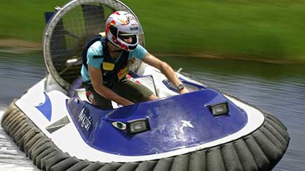 Ultimate Hovercraft Racing In Cheshire
