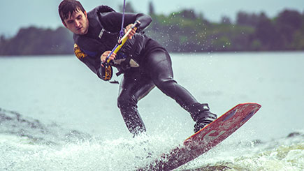 Wakeboarding For Two On Loch Lomond