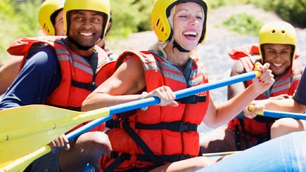 White Water Rafting For Two In Northamptonshire