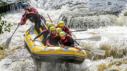 White Water Rafting In Denbighshire  North Wales