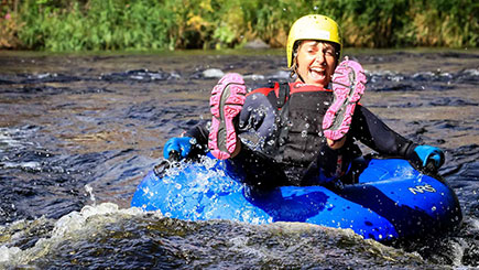White Water Tubing In Denbighshire  North Wales