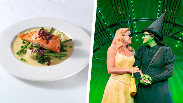 Wicked The Musical Theatre Tickets And A Three Course Meal With Wine For Two At Prezo