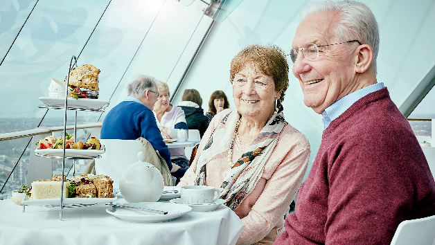 Afternoon Tea With A View At Spinnaker Tower For Two