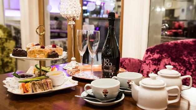 Afternoon Tea With Bottomless Fiz Or G&t For Two At Harrys Bar And Cafe