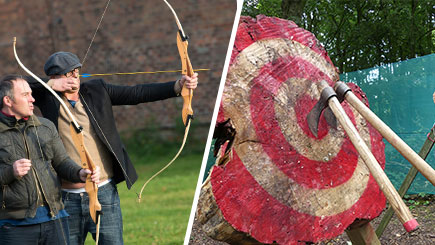 Archery And Axe Throwing For Two At Hazlewood Castle  North Yorkshire