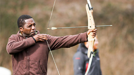 Archery For Two In Denbighshire  North Wales