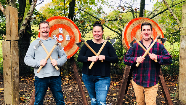 Axe Throwing Experience At Yorkshire Activity Centre For Two