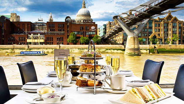Bateaux Afternoon Tea With Champagne And Thames Cruise For Two