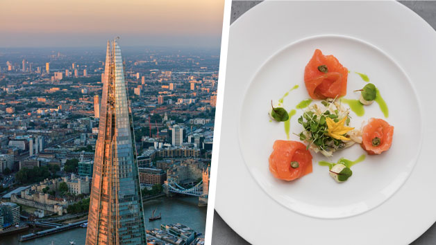 Bateaux Deluxe Dinner Cruise And The View From The Shard For Two
