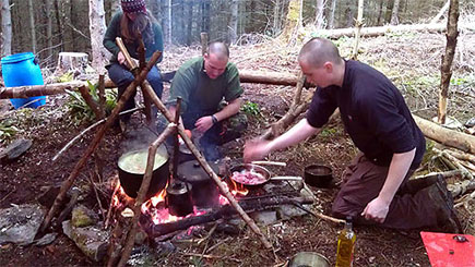 Bushcraft For Two In Denbighshire  North Wales