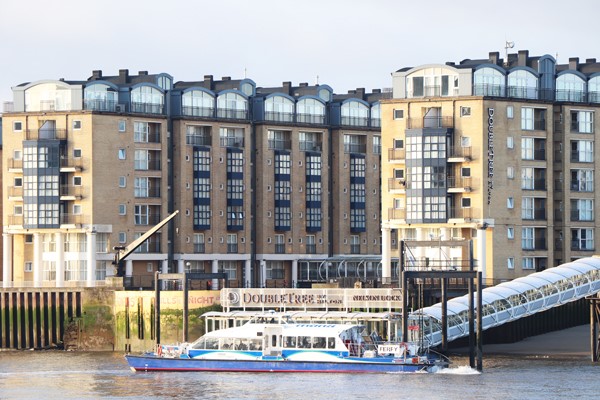 3 Course Meal With Bottle Of Wine For Two At Hilton London Docklands Riverside