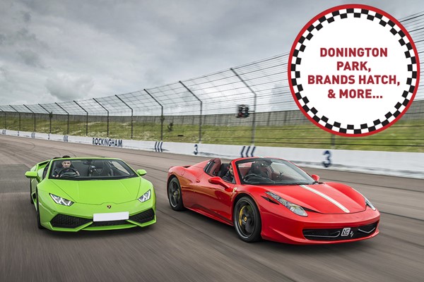 Double Supercar Driving Blast At A Top Uk Race Track
