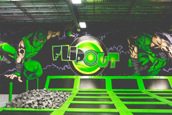 Family Entry To Indoor Trampolining At Flip Out