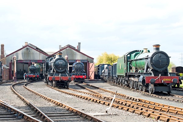 Family Steam Train Day At Didcot Railway Centre