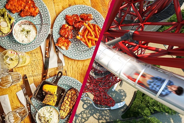 Family Ticket To The Slide At The Arcelormittal Orbit And Meal At Cabana Stratford