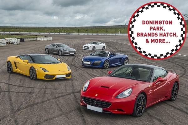 Five Supercar Driving Blast At A Top Uk Race Track